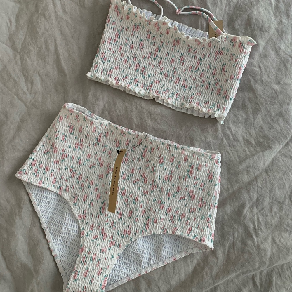 Reformation Heidi Bikini Top (S) and Bottom (M)